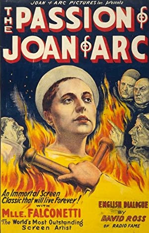 Omslagsbild till La passion de Jeanne d'Arc