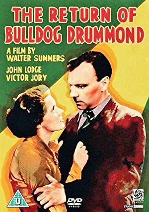 Omslagsbild till The Return of Bulldog Drummond