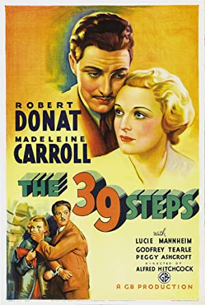 Omslagsbild till The 39 Steps
