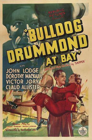 Omslagsbild till Bulldog Drummond at Bay
