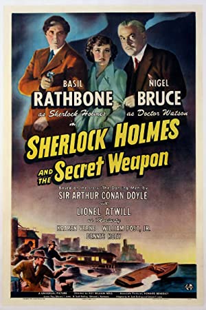Omslagsbild till Sherlock Holmes and the Secret Weapon