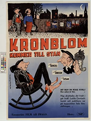 Omslagsbild till Kronblom kommer till stan