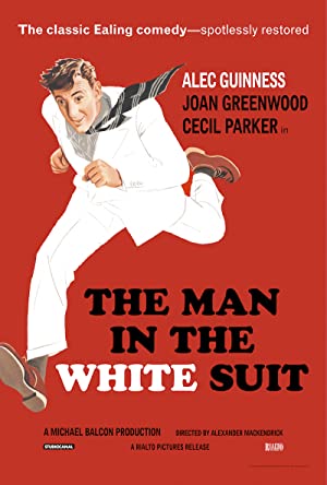 Omslagsbild till The Man in the White Suit