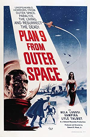 Omslagsbild till Plan 9 from Outer Space