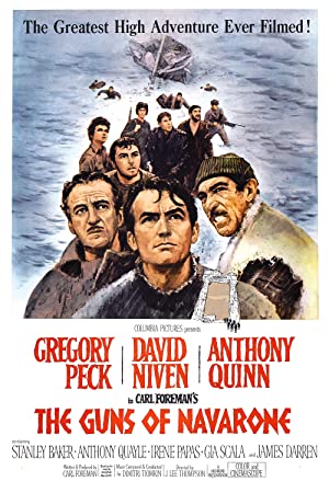 Omslagsbild till The Guns of Navarone