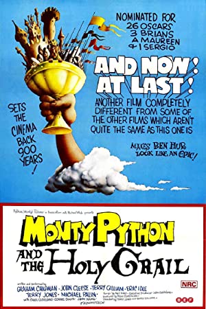 Omslagsbild till Monty Python and the Holy Grail