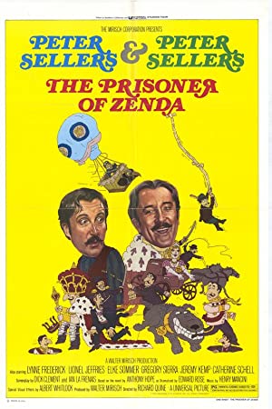 Omslagsbild till The Prisoner of Zenda