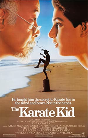 Omslagsbild till The Karate Kid