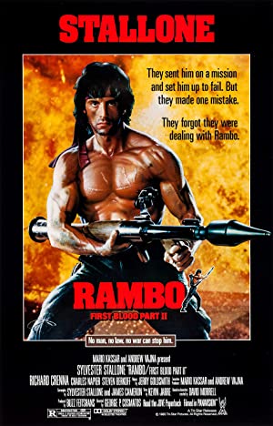 Omslagsbild till Rambo: First Blood Part II