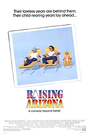 Omslagsbild till Raising Arizona