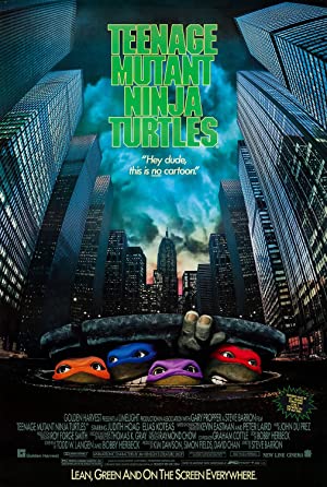 Omslagsbild till Teenage Mutant Ninja Turtles