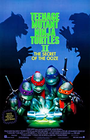 Omslagsbild till Teenage Mutant Ninja Turtles II: The Secret of the Ooze