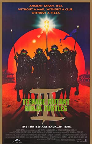 Omslagsbild till Teenage Mutant Ninja Turtles III