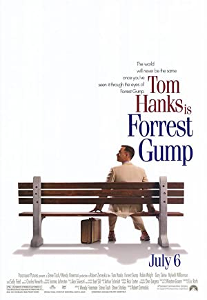 Omslagsbild till Forrest Gump