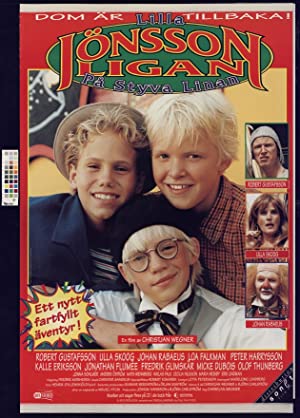 Omslagsbild till Lilla Jönssonligan på styva linan