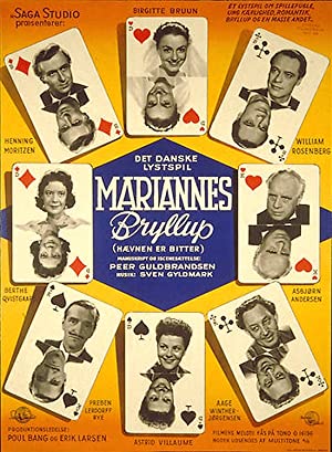 Omslagsbild till Mariannes bryllup eller hævnen er bitter