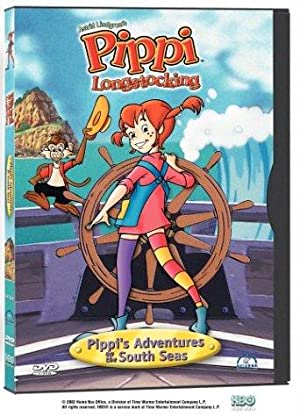 Omslagsbild till Pippi's Adventures on the South Seas