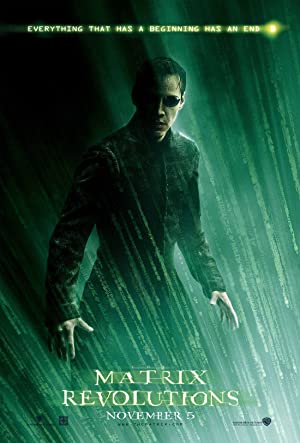 Omslagsbild till The Matrix Revolutions