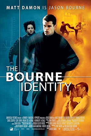 Omslagsbild till The Bourne Identity