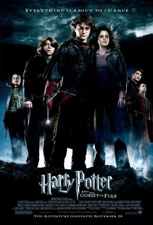 Omslagsbild till Harry Potter and the Goblet of Fire