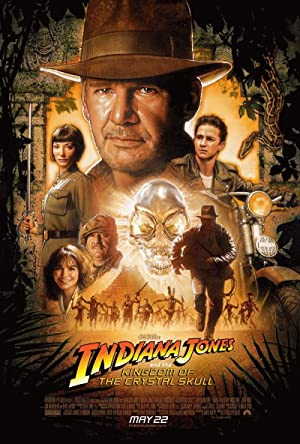 Omslagsbild till Indiana Jones and the Kingdom of the Crystal Skull