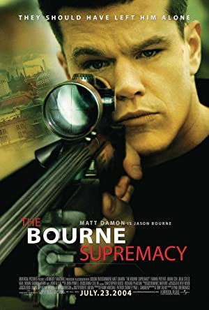 Omslagsbild till The Bourne Supremacy