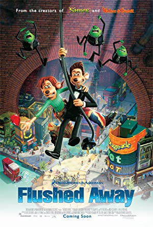 Omslagsbild till Flushed Away