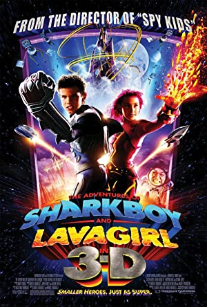 Omslagsbild till The Adventures of Sharkboy and Lavagirl 3-D