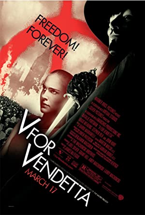 Omslagsbild till V for Vendetta