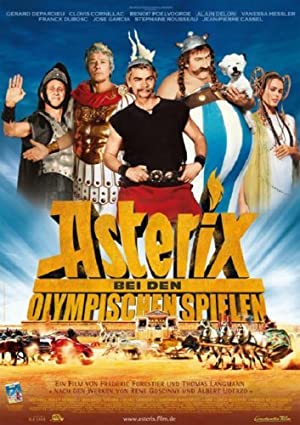 Omslagsbild till Astérix aux jeux olympiques