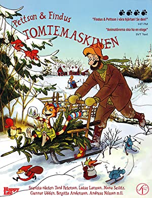 Omslagsbild till Pettson & Findus - Tomtemaskinen