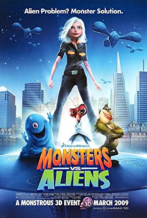 Omslagsbild till Monsters vs. Aliens