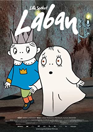 Omslagsbild till Laban the Little Ghost