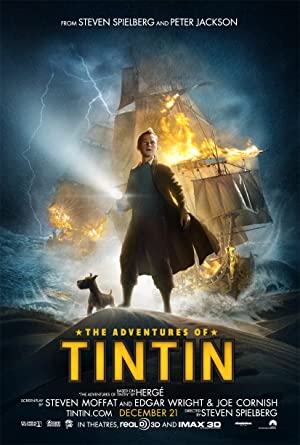 Omslagsbild till The Adventures of Tintin: The Secret of the Unicorn