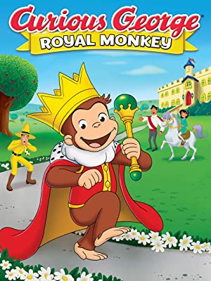 Omslagsbild till Curious George: Royal Monkey