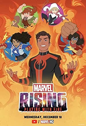 Omslagsbild till Marvel Rising: Playing with Fire