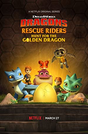 Omslagsbild till Dragons: Rescue Riders: Hunt for the Golden Dragon