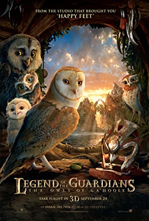 Omslagsbild till Legend of the Guardians: The Owls of Ga'Hoole