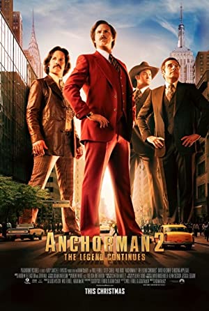 Omslagsbild till Anchorman 2: The Legend Continues