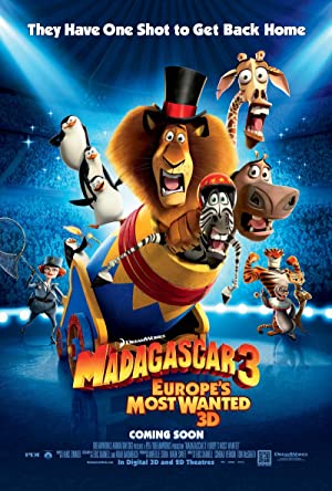 Omslagsbild till Madagascar 3: Europe's Most Wanted