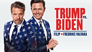 Omslagsbild till Trump vs. Biden - Filip & Fredriks valvaka
