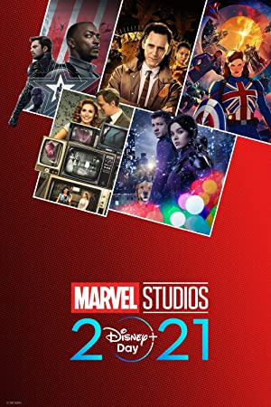 Omslagsbild till Marvel Studios' 2021 Disney+ Day Special