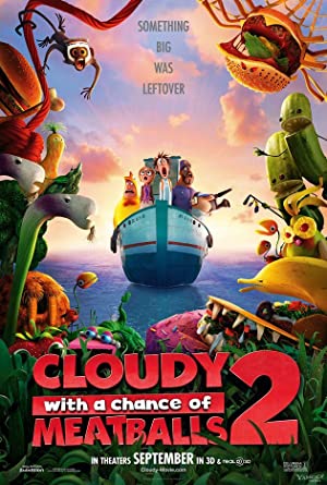 Omslagsbild till Cloudy with a Chance of Meatballs 2
