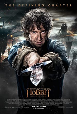 Omslagsbild till The Hobbit: The Battle of the Five Armies