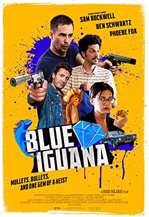 Omslagsbild till Blue Iguana