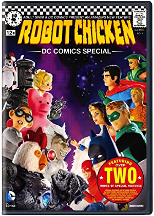 Omslagsbild till Robot Chicken: DC Comics Special