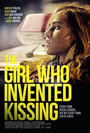 Omslagsbild till The Girl Who Invented Kissing