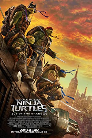 Omslagsbild till Teenage Mutant Ninja Turtles: Out of the Shadows