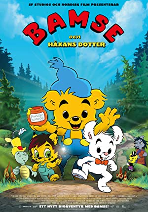 Omslagsbild till Bamse and the Witch's Daughter