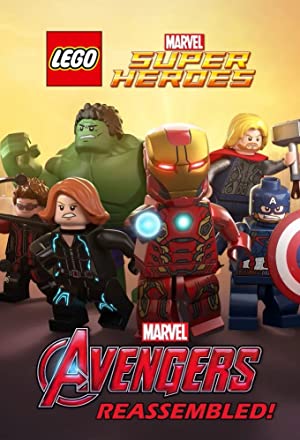 Omslagsbild till Lego Marvel Super Heroes: Avengers Reassembled